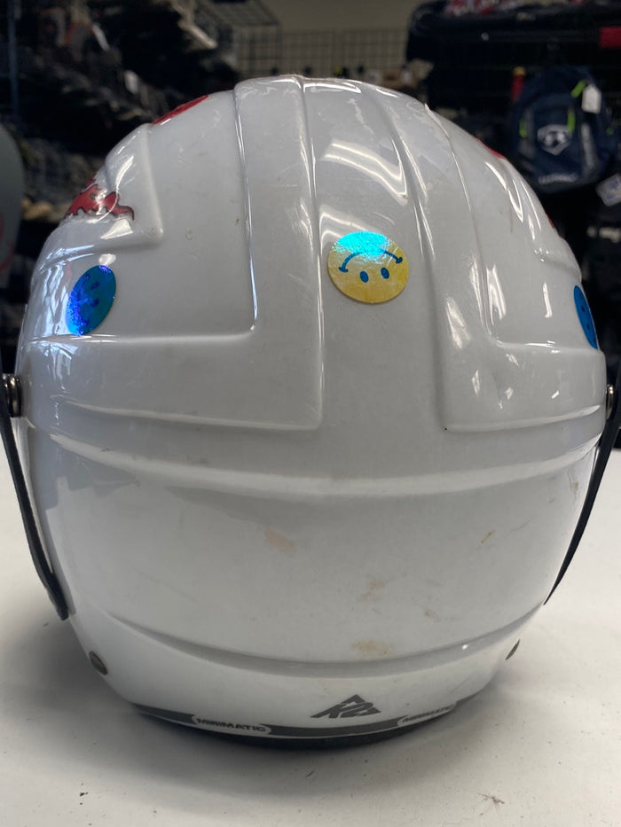 Used K2 Minimatic One Size White Ski Helmet