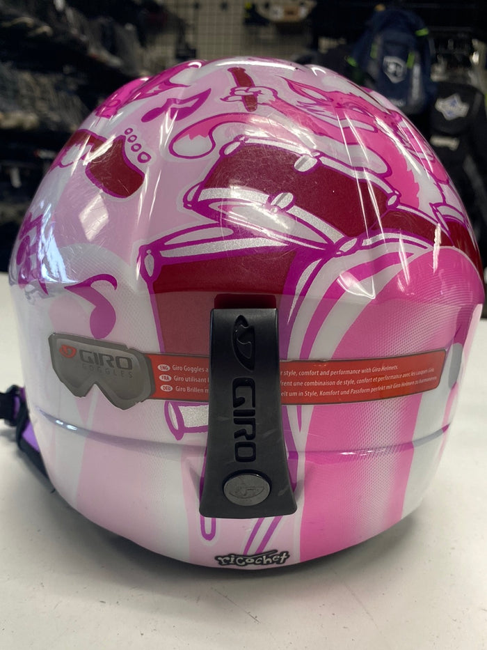 Used Richochet Ski Helmet w/ Giro Goggle Attachment