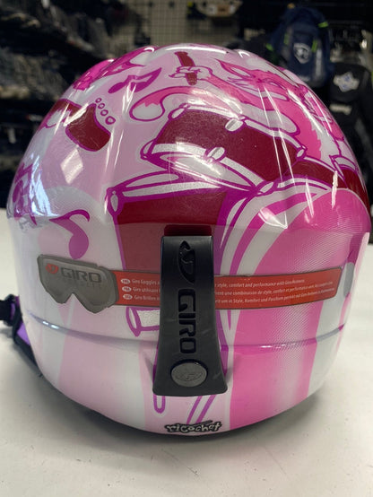 Used Richochet Ski Helmet w/ Giro Goggle Attachment