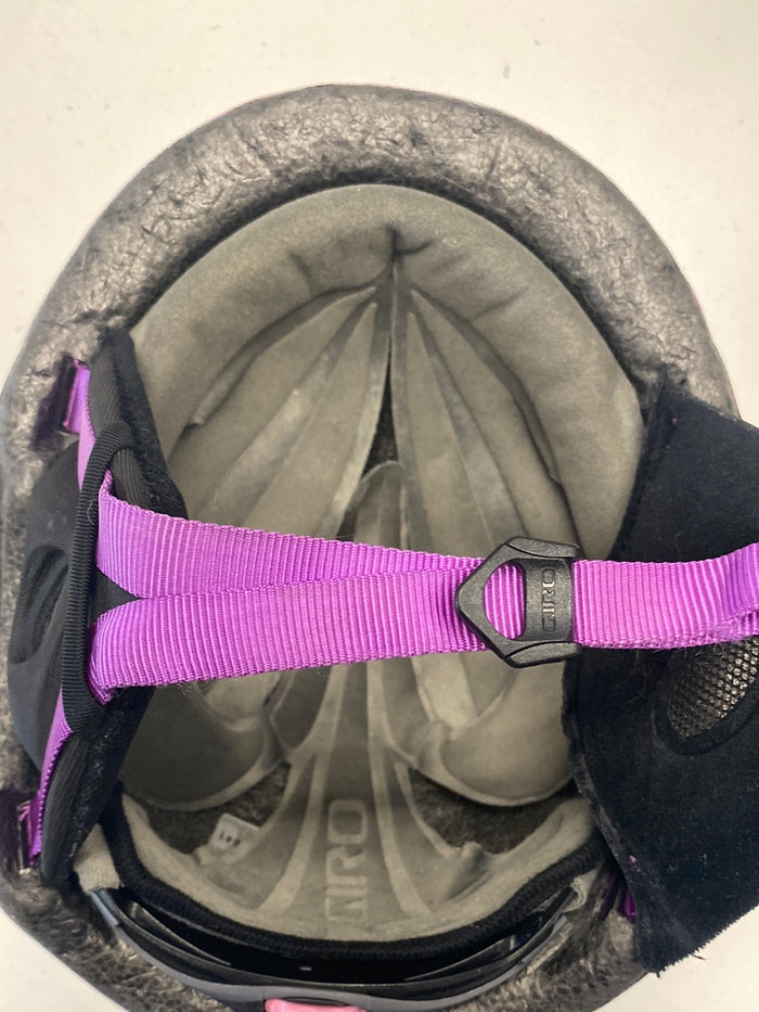 Used Richochet Ski Helmet w/ Giro Goggle Attachment