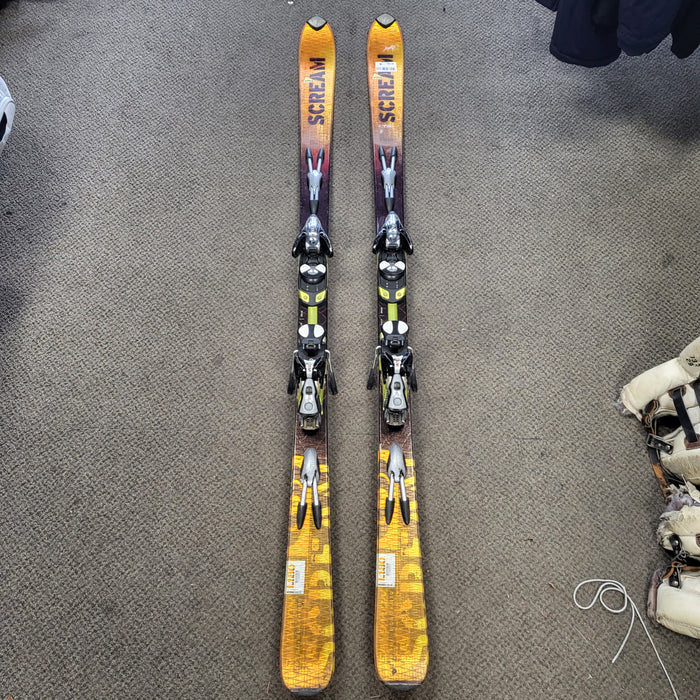 Used Salomon Scream 10 180cm Downhill Skis
