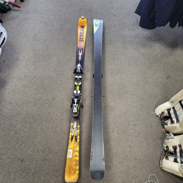 Used Salomon Scream 10 180cm Downhill Skis