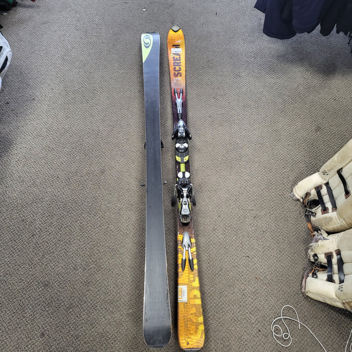 Used Salomon Scream 10 180cm Downhill Skis