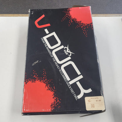 Used Voit V-Duck Size 8-9 Snorkeling Fins