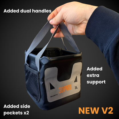 v2 (NEW) 3L Pro Magnetic Folding Bucket