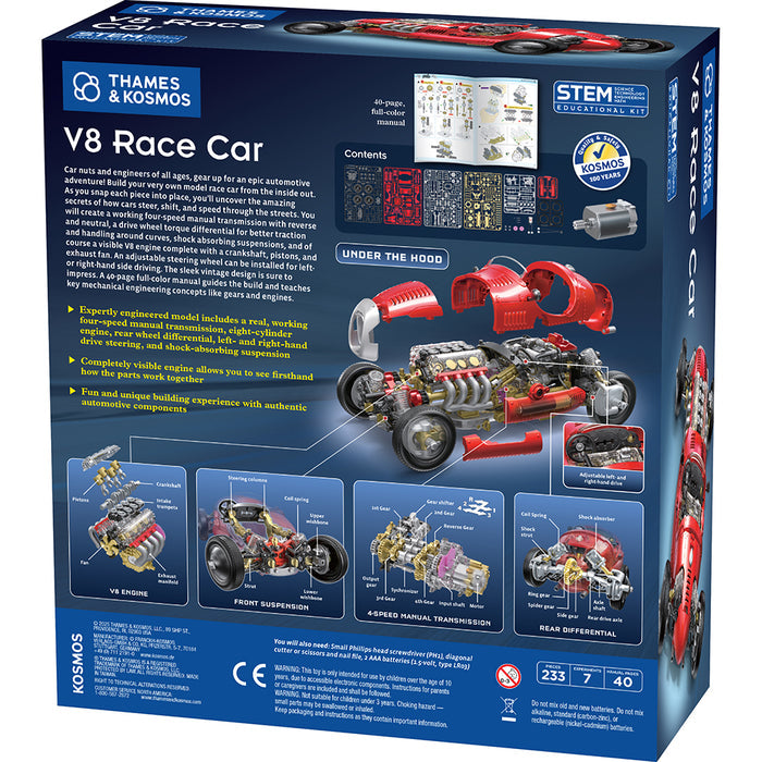 V8 Race Car STEM Thames & Kosmos