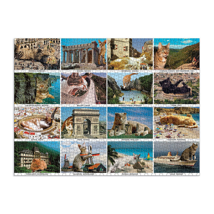 Vacation Cats 1500 Piece Puzzle 1500 Piece Puzzles Matt McCarthy