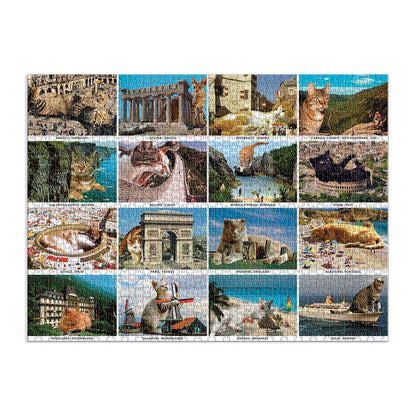 Vacation Cats 1500 Piece Puzzle 1500 Piece Puzzles Matt McCarthy