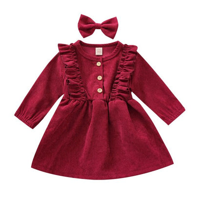 VALERIE Corduroy Dress
