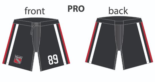Vancouver Rangers Nylon Hockey Pant Shell