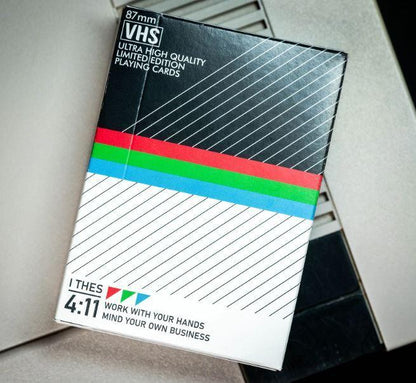 VHS 1982 Playing Cards Playing Cards by Kings Wild Project