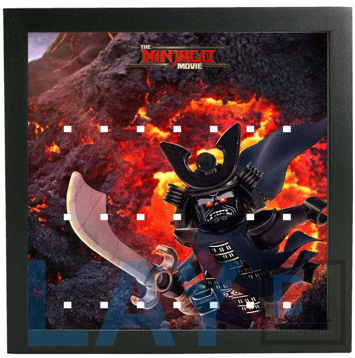 Volcano Garmadon Frame for The Lego® Ninjago Movie Minifigures