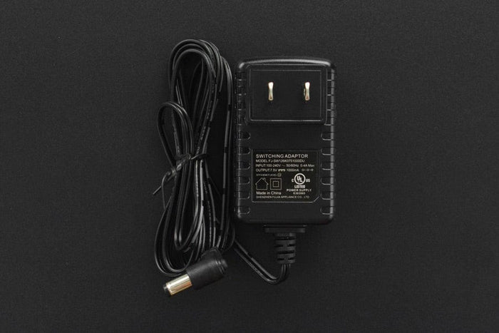 Wall Adapter Power Supply 7.5VDC 1A (American Standard) [discontinued] by DFRobot - The Pi Hut