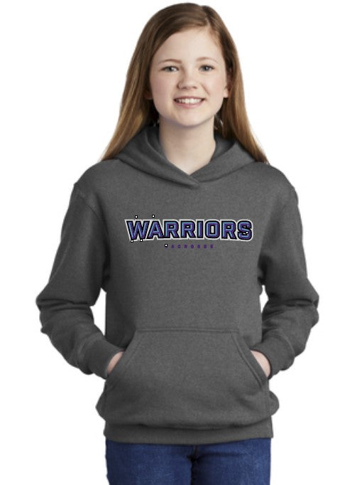Warriors Lacrosse Cotton/Poly Youth Hoodie