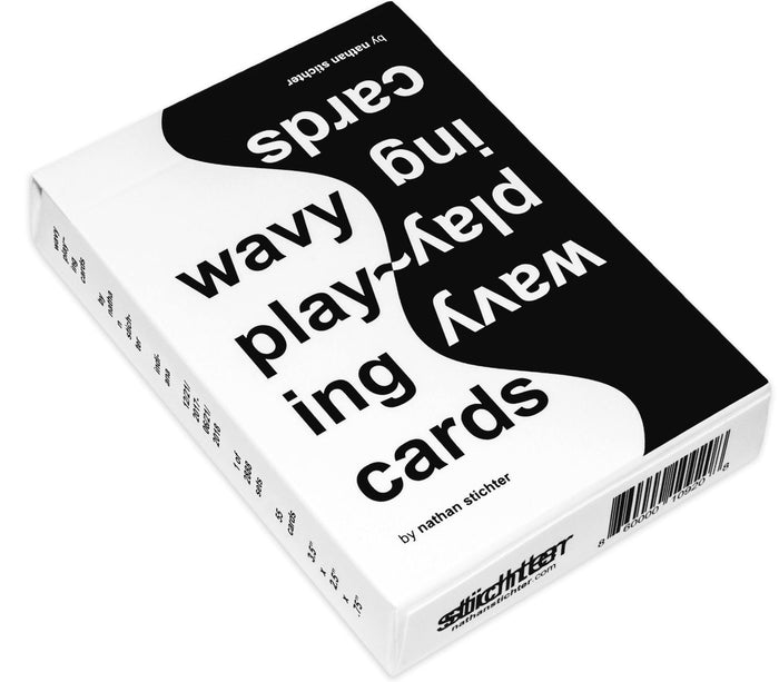 Wavy Playing Cards Playing Cards by US Playing Card Co.