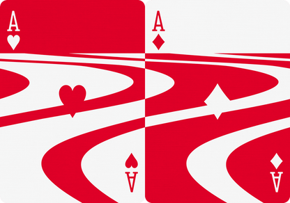 Wavy Playing Cards Playing Cards by US Playing Card Co.