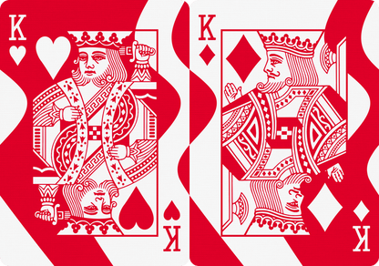 Wavy Playing Cards Playing Cards by US Playing Card Co.
