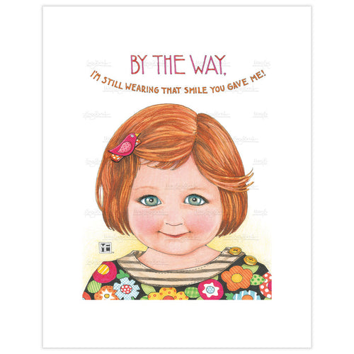 Wearing That Smile Fine Art Print