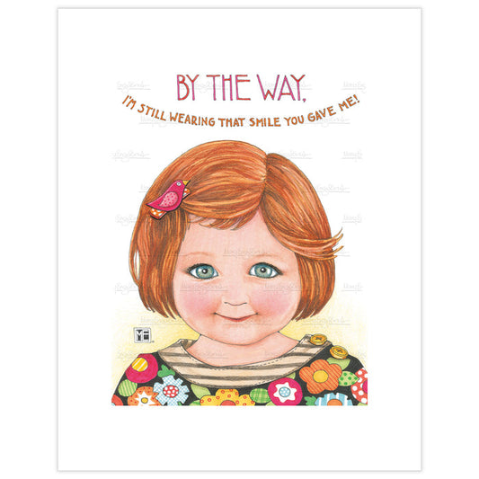 Wearing That Smile Fine Art Print