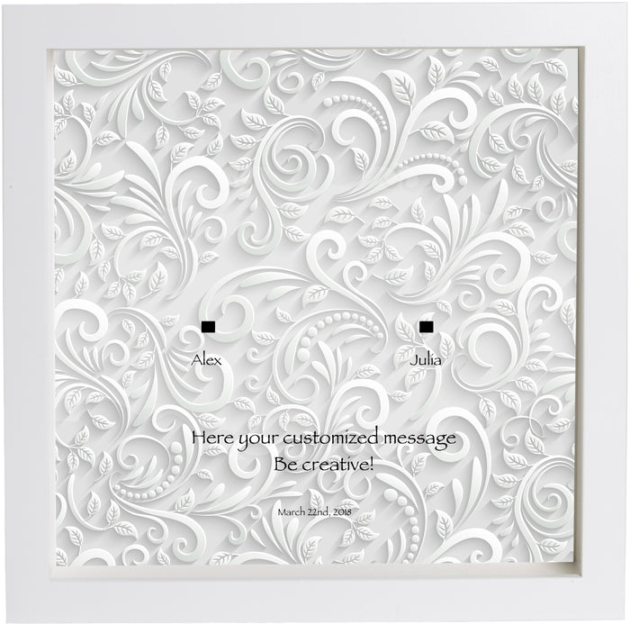Wedding Frame with Lego® Minifigures (Mrs & Mrs)