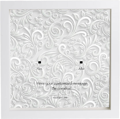Wedding Frame with Lego® Minifigures (Mrs & Mrs)