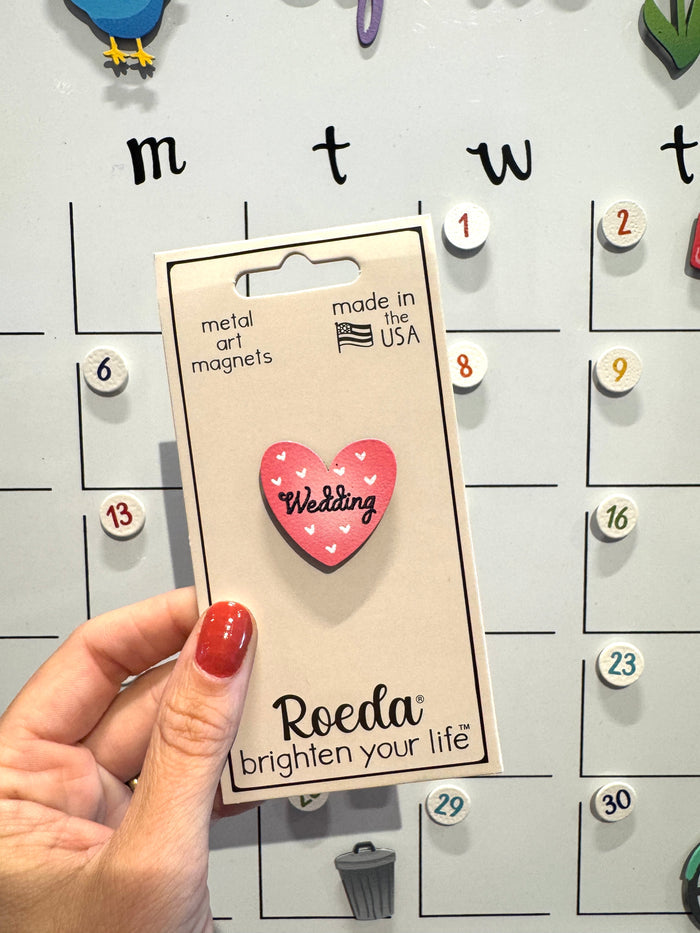 Wedding Heart Magnet