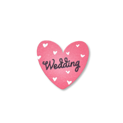 Wedding Heart Magnet