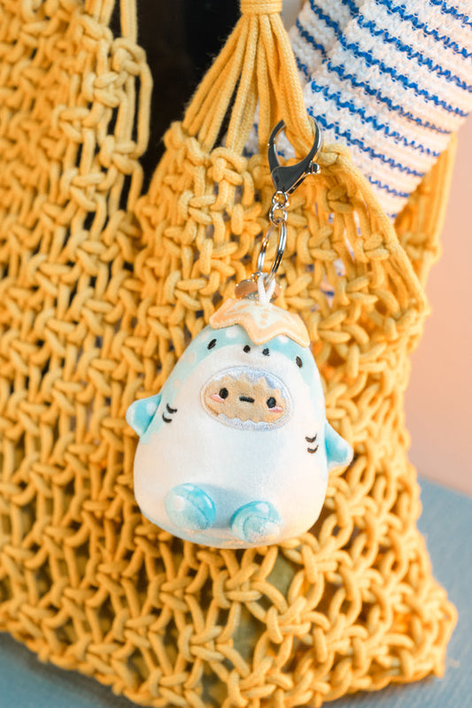 Whale Shark Tayto Potato Bag Charm