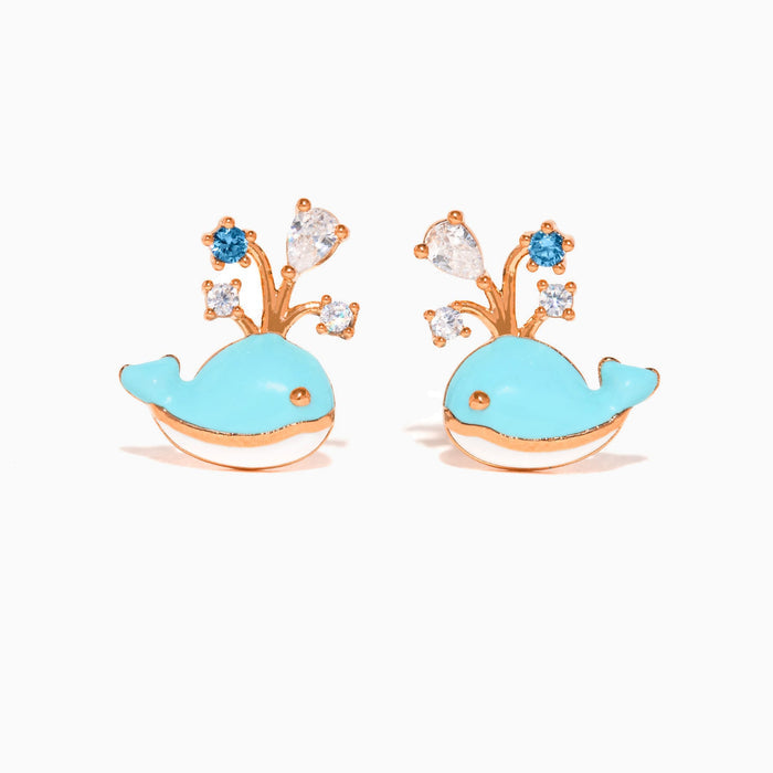 Whale You Be Mine Studs