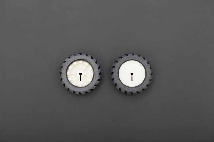 Wheel 42x19mm (Pair) [Discontinued] by DFRobot - The Pi Hut