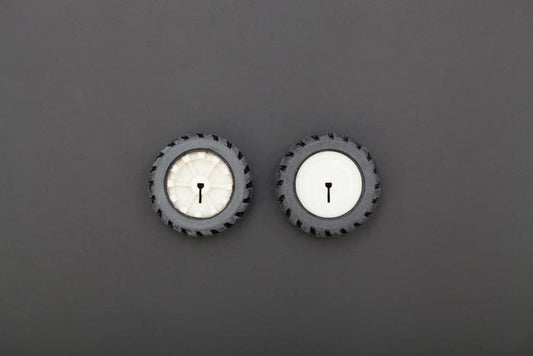 Wheel 42x19mm (Pair) [Discontinued] by DFRobot - The Pi Hut
