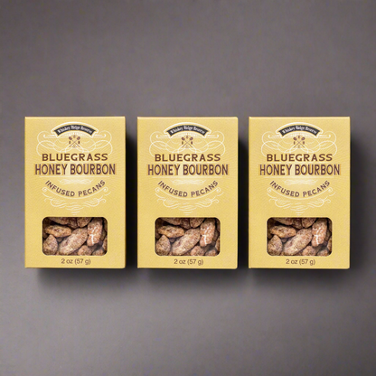 Whiskey Ridge Reserve Bluegrass Honey Bourbon Pecans 3 Pack
