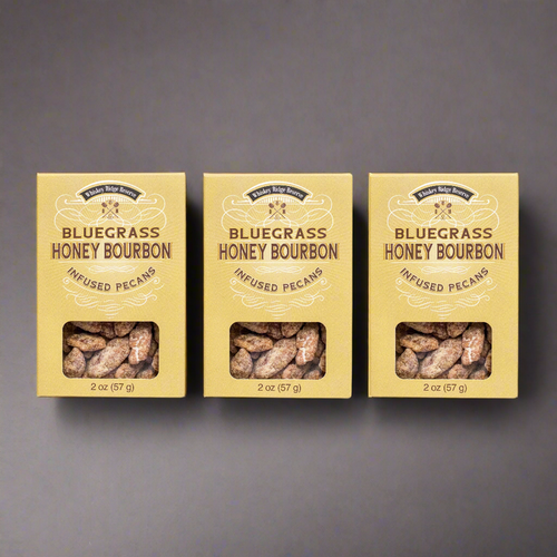 Whiskey Ridge Reserve Bluegrass Honey Bourbon Pecans 3 Pack