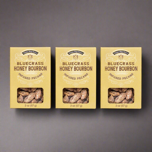 Whiskey Ridge Reserve Bluegrass Honey Bourbon Pecans 3 Pack