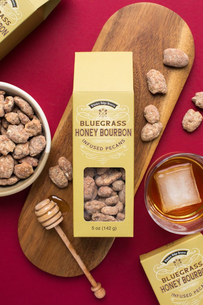 Whiskey Ridge Reserve Bluegrass Honey Bourbon Pecans 5 Oz