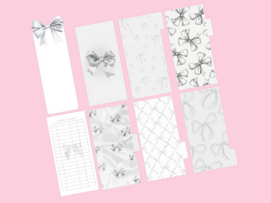White Bow | Budget Bundle | Set of 8