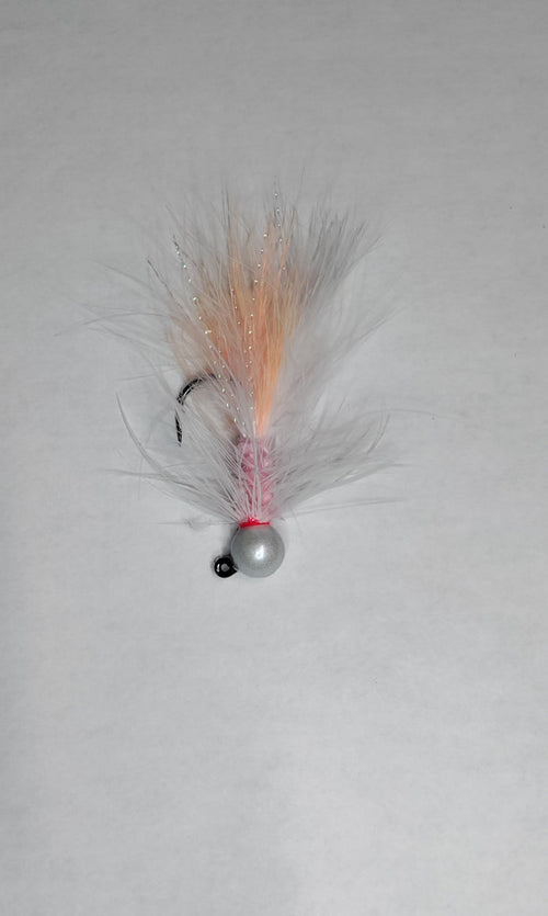 White Pearl /Peach Pink White