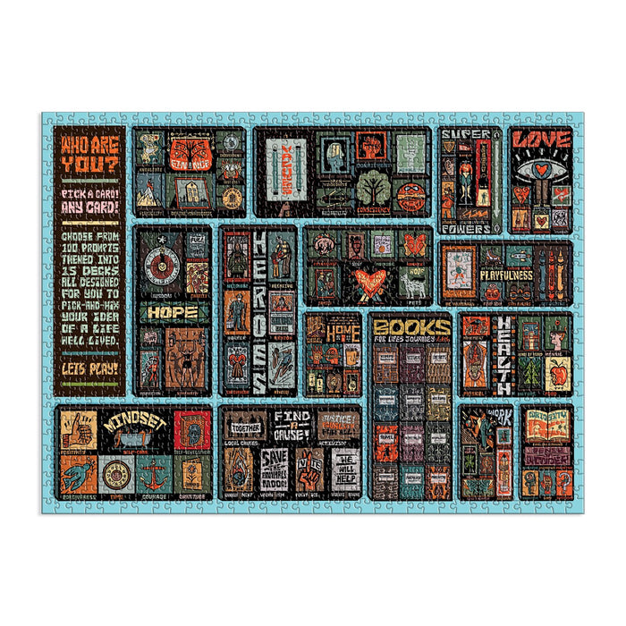 Who Are You? 1000 Piece Jigsaw Puzzle 1000 Piece Puzzles Tina Bernstein