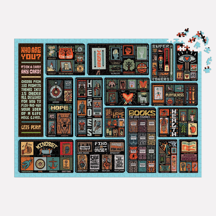 Who Are You? 1000 Piece Jigsaw Puzzle 1000 Piece Puzzles Tina Bernstein