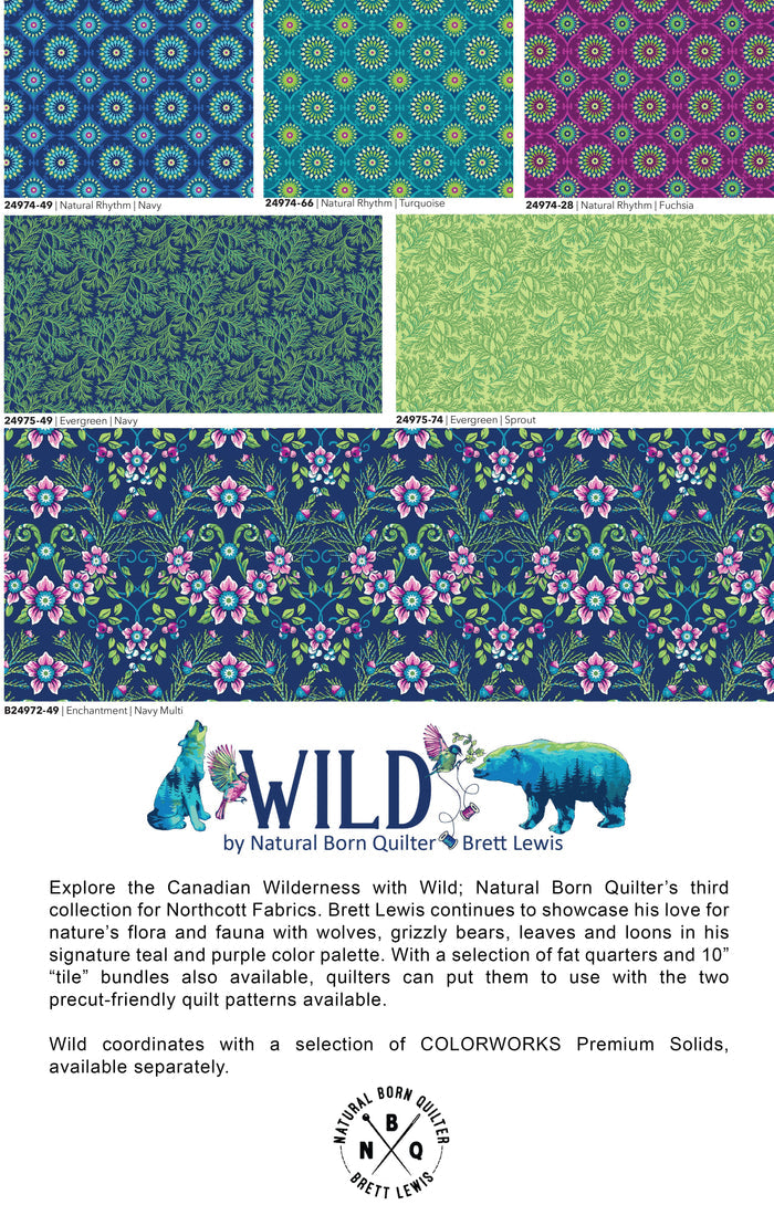 Wild Fabric Layer Cake Pack, Northcott