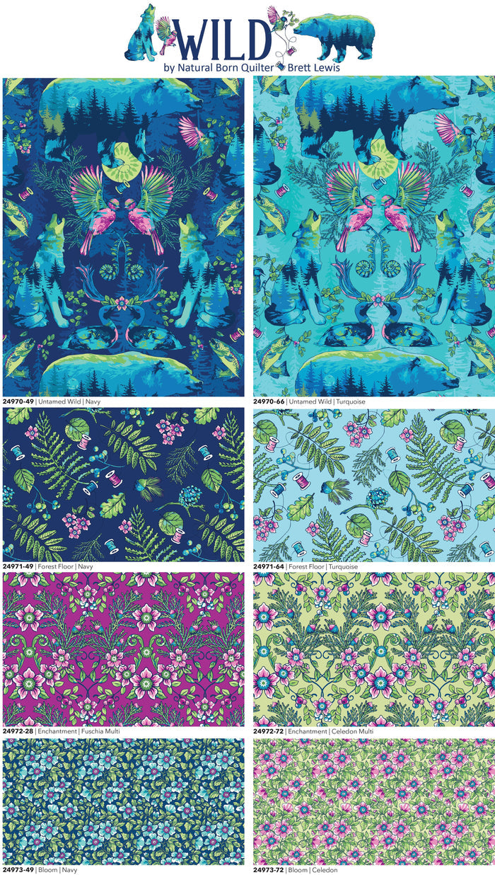 Wild Fabric Layer Cake Pack, Northcott