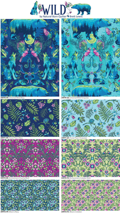 Wild Fabric Layer Cake Pack, Northcott