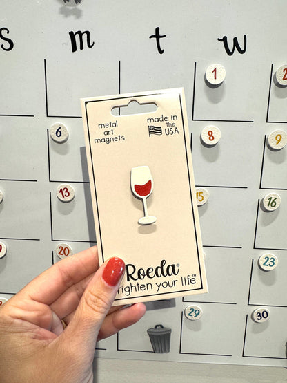 Wine Glass Magnet