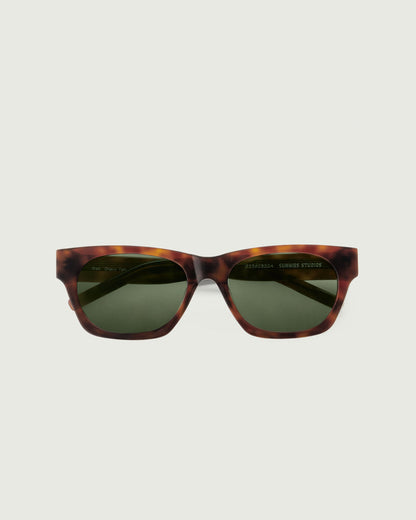Cherry Tort::Wolf Sunglasses rectangle tort acetate top