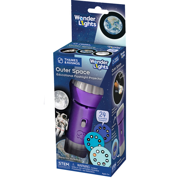 Wonder Lights: Outer Space - Educational Flashlight Projector STEM Thames & Kosmos