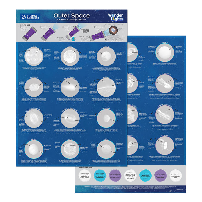 Wonder Lights: Outer Space - Educational Flashlight Projector STEM Thames & Kosmos