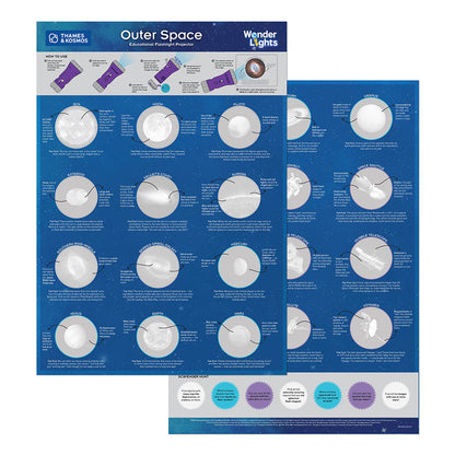 Wonder Lights: Outer Space - Educational Flashlight Projector STEM Thames & Kosmos