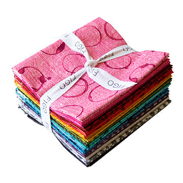 Workshop Fat Quarter Fabrics, Figo