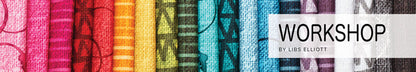 Workshop Fat Quarter Fabrics, Figo