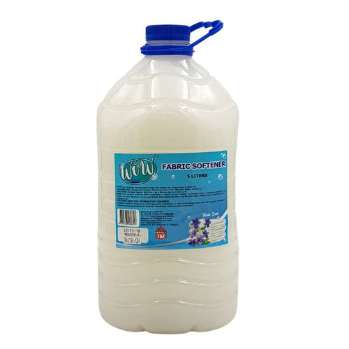 WOW FABRIC SOFTERNER 5L Model WFAS001 Soft, Fragrant, and Static-free after washing.- 76950318985 EBUYSTT